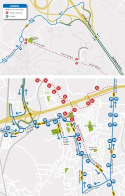 LINES 505-508 - ROUTE CHANGE - RACE - LARGO DO SOUTO - MATOSINHOS